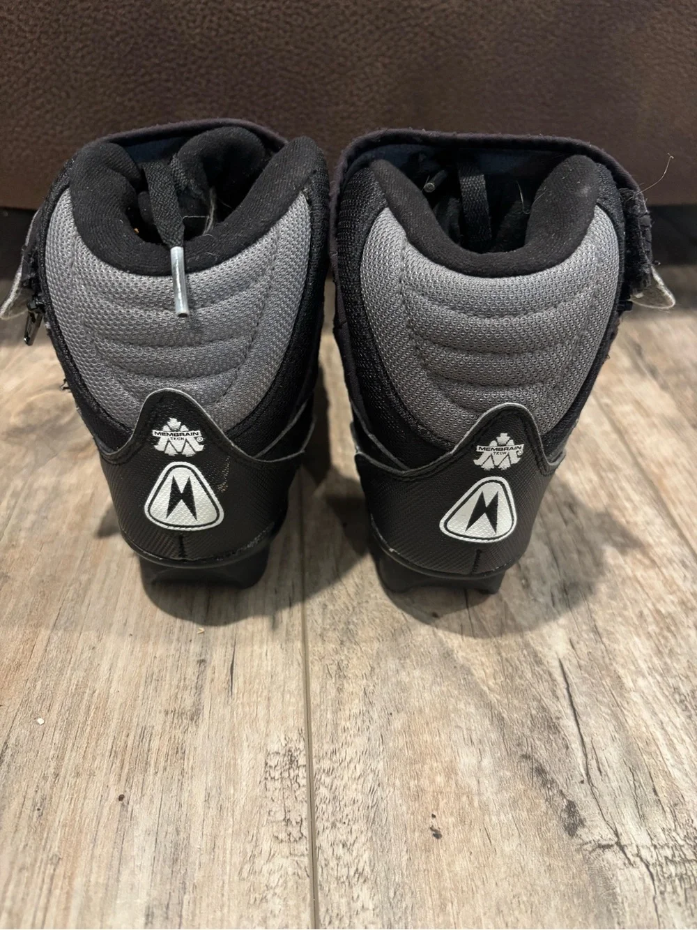 Madshus Kids Black Winter Cross-Country Ski Boots Size 12